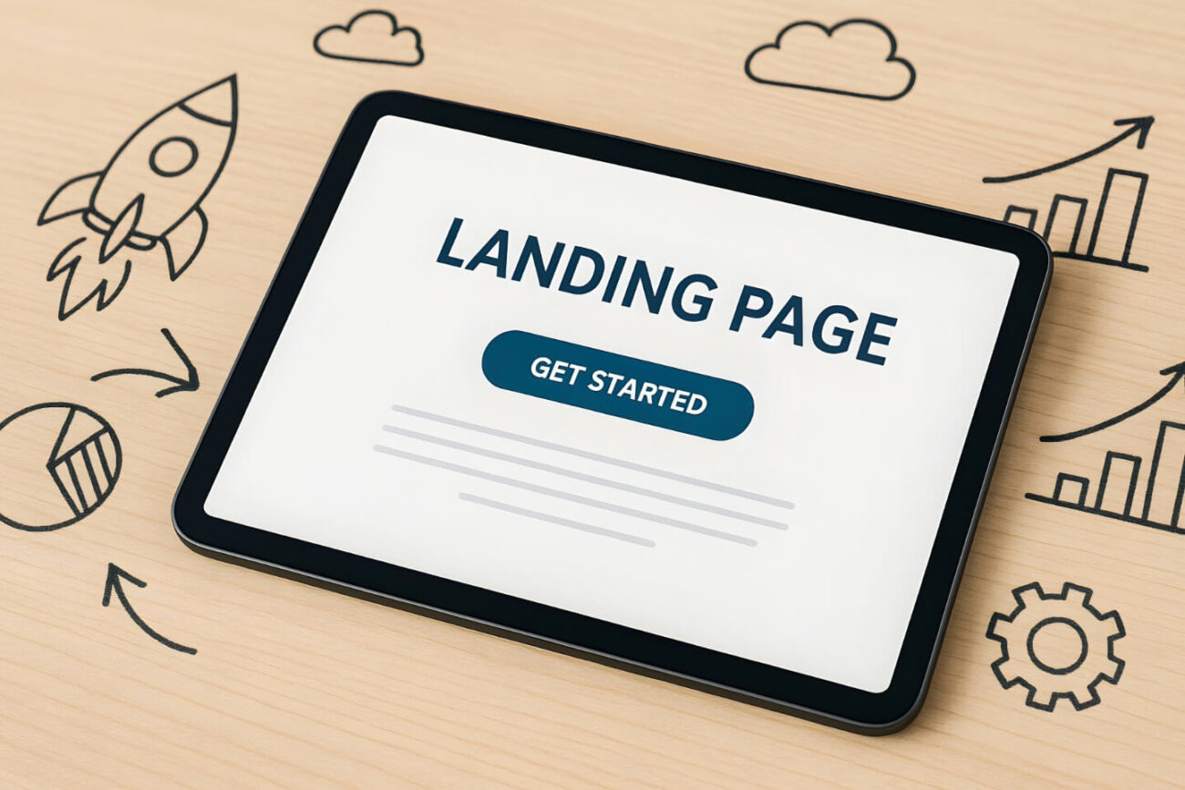 Landingpage für Social Media Agenturen
